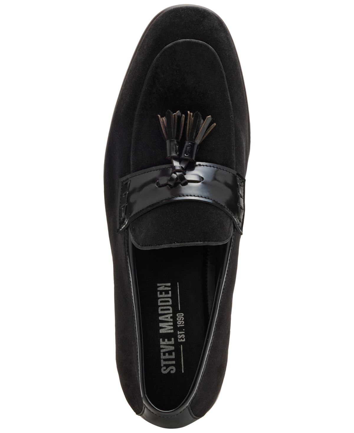 Steve Madden Salinas Tassel Loafer In Black