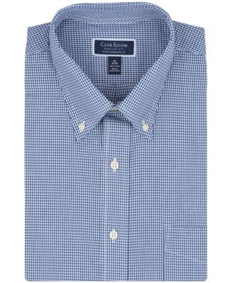 Men's Mini Gingham Dress Shirt, Macy's Exclusive