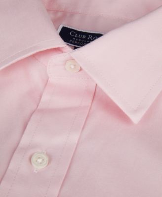 Men's Pinpoint Solid Dress Shirt