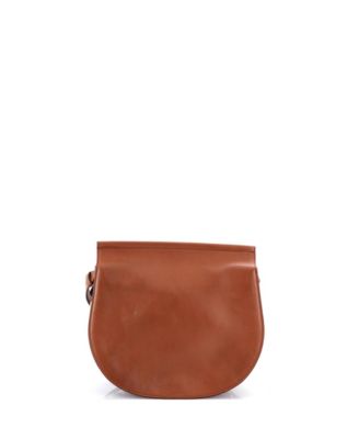 Medium Infinity Saddle Bag Leather