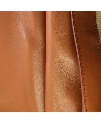Medium Infinity Saddle Bag Leather
