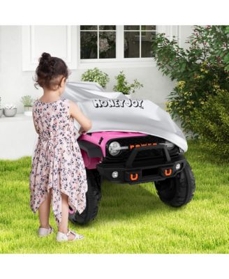 Kids Ride-On Toy Car Cover w/Silver Coating Storage Bag Universal Fit for Truck