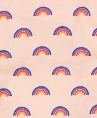 Dog Cotton Striped Print Pajamas