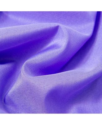 Gilbert Solid Single Grommet Curtain Panel Pair - 54x84", Lilac