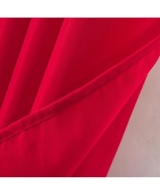 Gilbert Solid Single Grommet Curtain Panel Pair - 54x84"