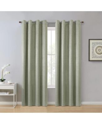 Paris 100% Blackout Window Treatment Grommet Curtain Panel for Bedroom Livingroom 52" x 108" Taupe