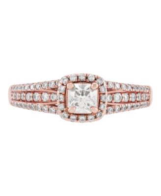 Diamond Engagement Ring (3/4 ct. t.w.) in 14k Rose Gold