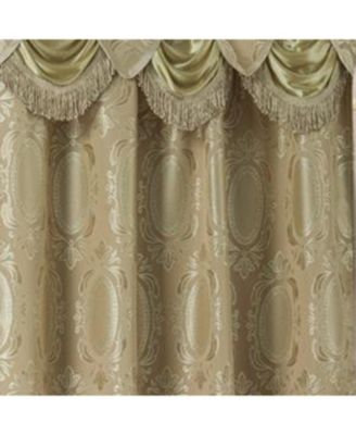 Ramallah Trading Kenyon Damask Textured Jacquard Single Rod Pocket Curtain Panel - 54 x 84