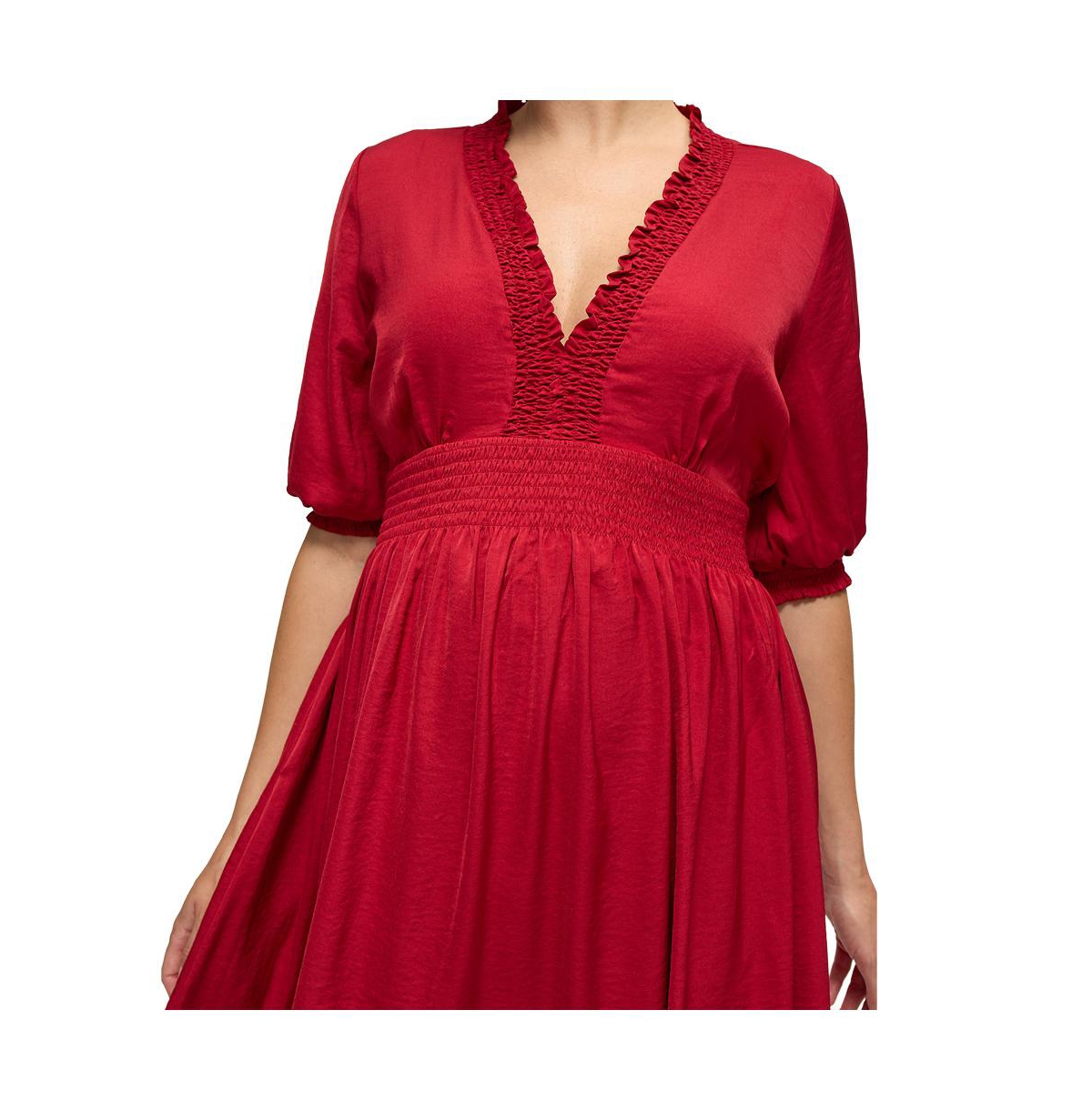 Ingrid + Isabel Maternity Deep V Short Dress