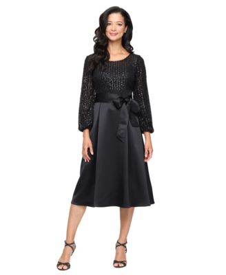 Alex Evenings - Petite A-Line Midi Dress