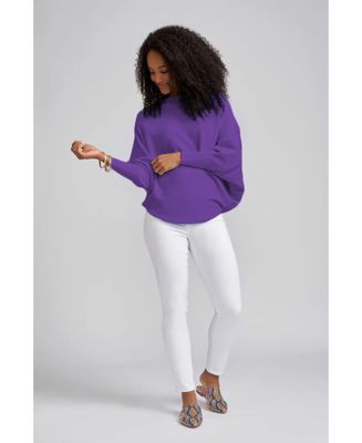 Women's Ivy Oversized Dolman 3/4 Sleeve Sweater