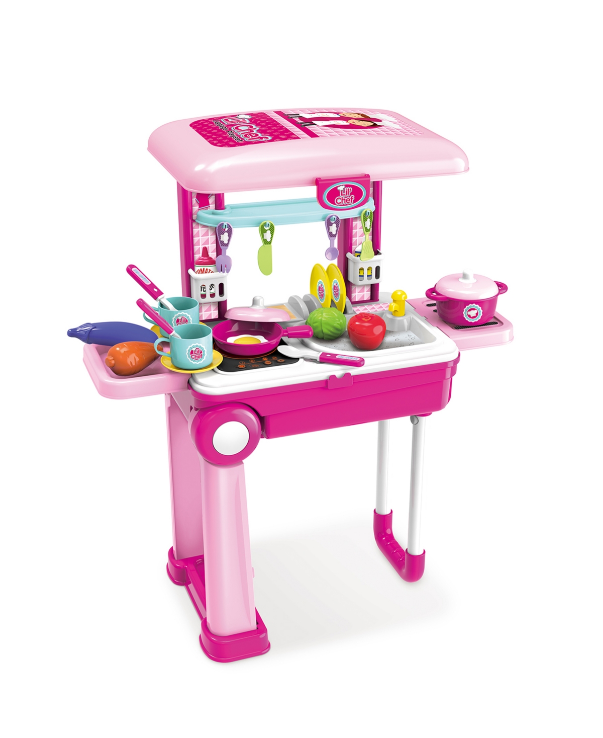 World Tech Toys Lil Chef Mobile Suitcase Playset In Transparent