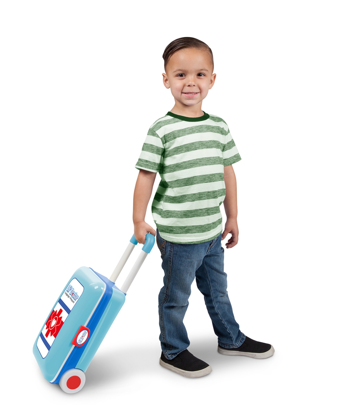 World Tech Toys Lil Doctor Mobile Suitcase Playset In Transparent