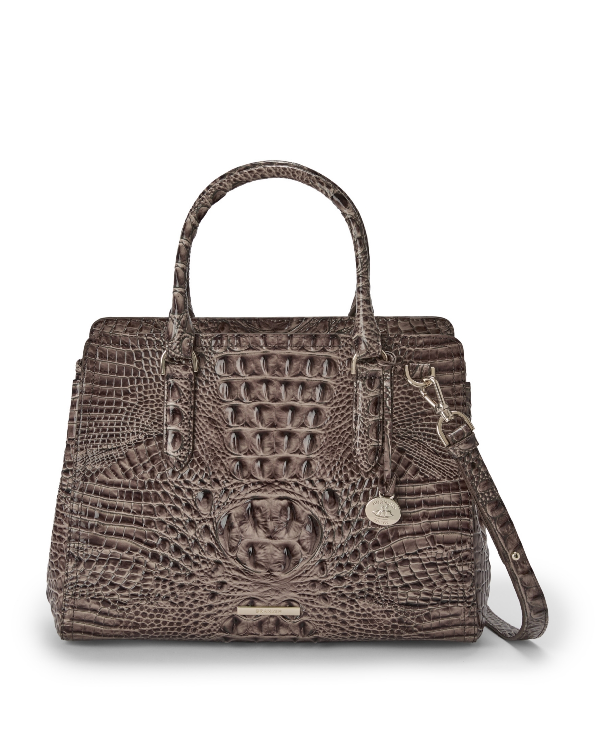 Brahmin Women's Finley Leather Large Satchel Bag