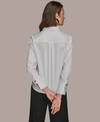 Women's Embellished Collared Shirt
