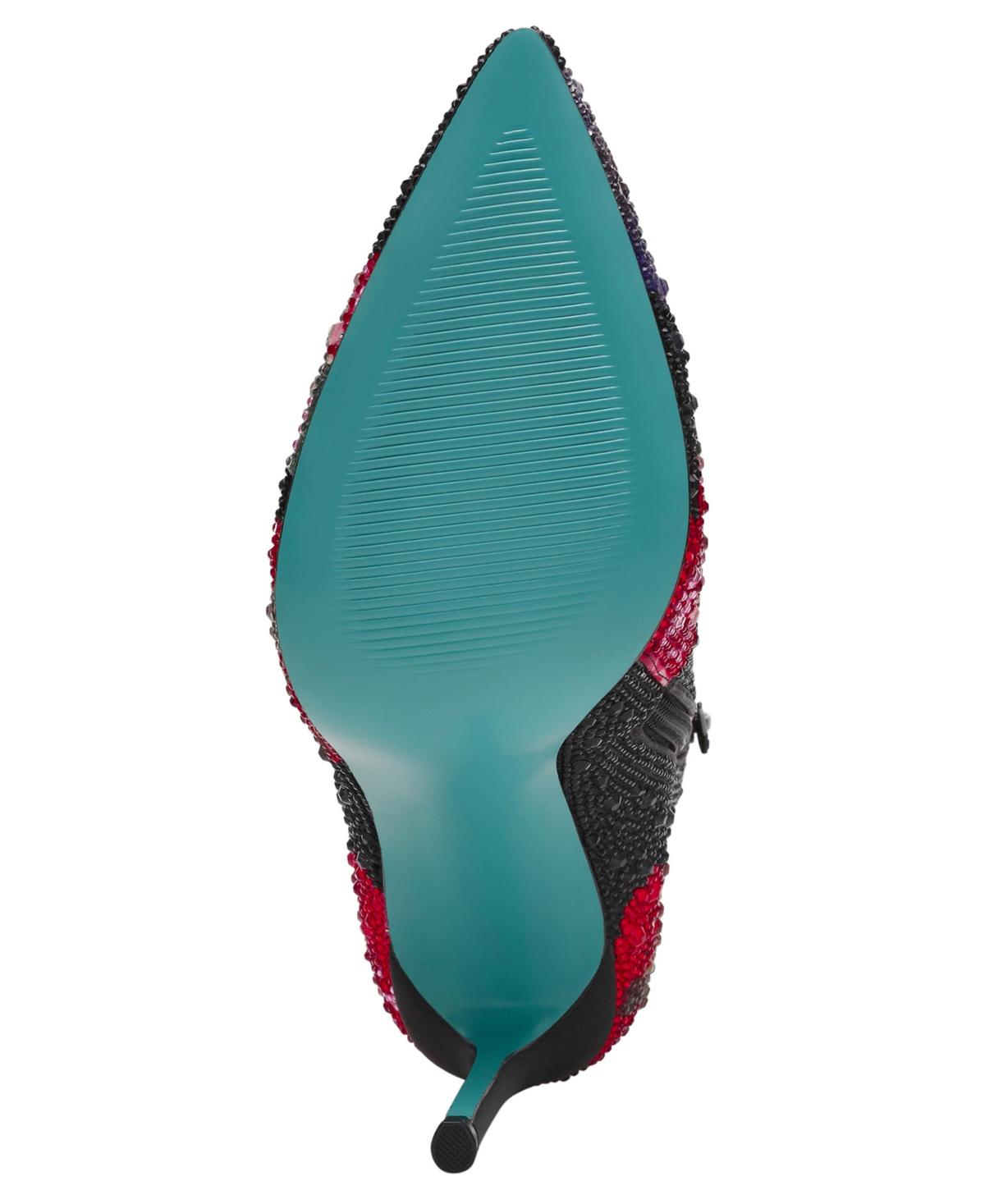 Betsey Johnson Women's Belle Rhinestone Stiletto Heel Booties