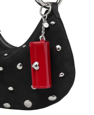 Charmed Patent Leather Lipstick Bag Charm