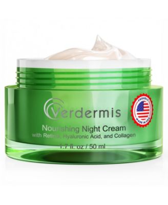 Nourishing Night Cream with Retinol, Hyaluronic Acid, and Collagen