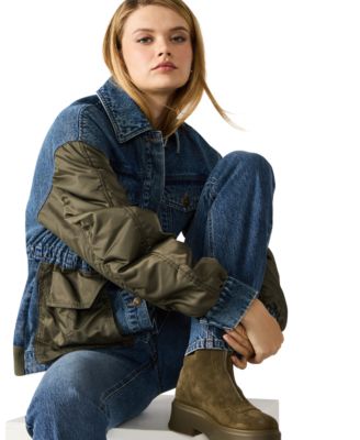 Women's Joie Collared Long-Sleeve Jacket