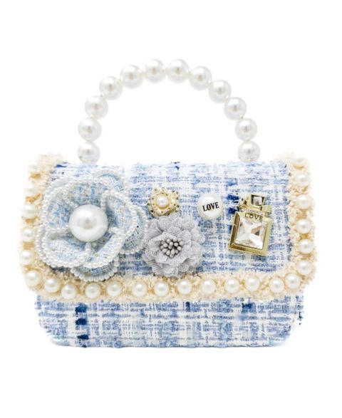 Сумка Puttisu Pearl Garden Handbag для девочек, цвет: Синий