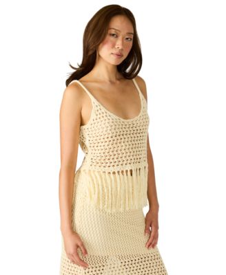 Women's Aidyn Crochet Pull-On Tank Top