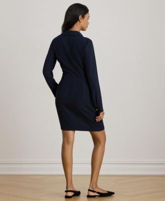 Women's Buckle-Trim Shirt Dress