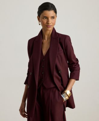 Lauren Ralph Lauren - Women's Double-Breasted Twill Blazer