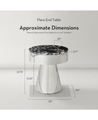 Flare End Table