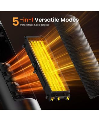 Tower Space Heaters for Indoor, 1500W Heaters with Remote, PTC Ceramic Electirc Heater for Bedroom