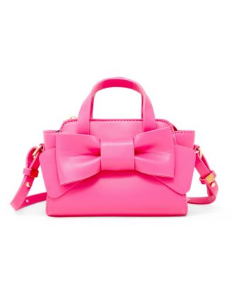Girls Handbags Bow Baguette Handbag