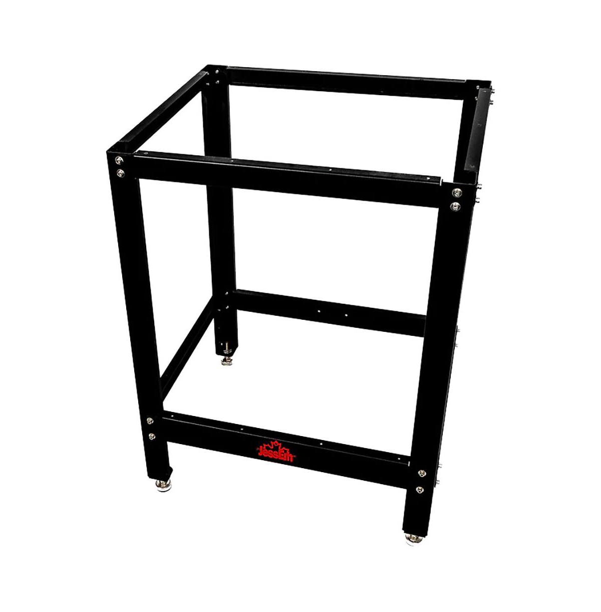 JessEm 05150 Steel Heavy Duty Adjustable Router Table Base for Woodworking and Workbench Tops