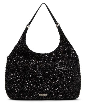 Ashanti Reversible Sequin Hobo Bag