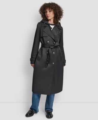 DKNY - Women's Double Breasted Trench Coat
