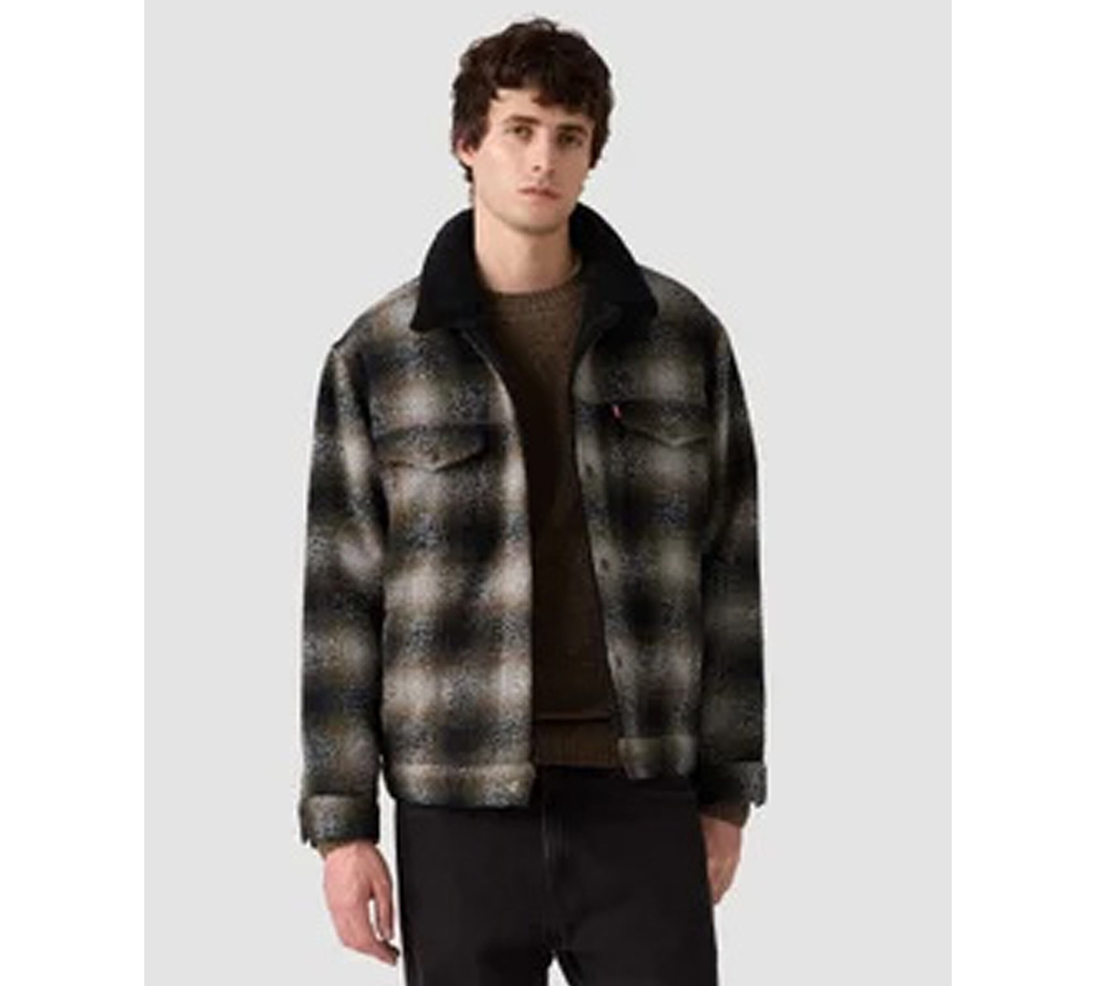 Levi's Giubbino Trucker James Plaid Paloma In Multi