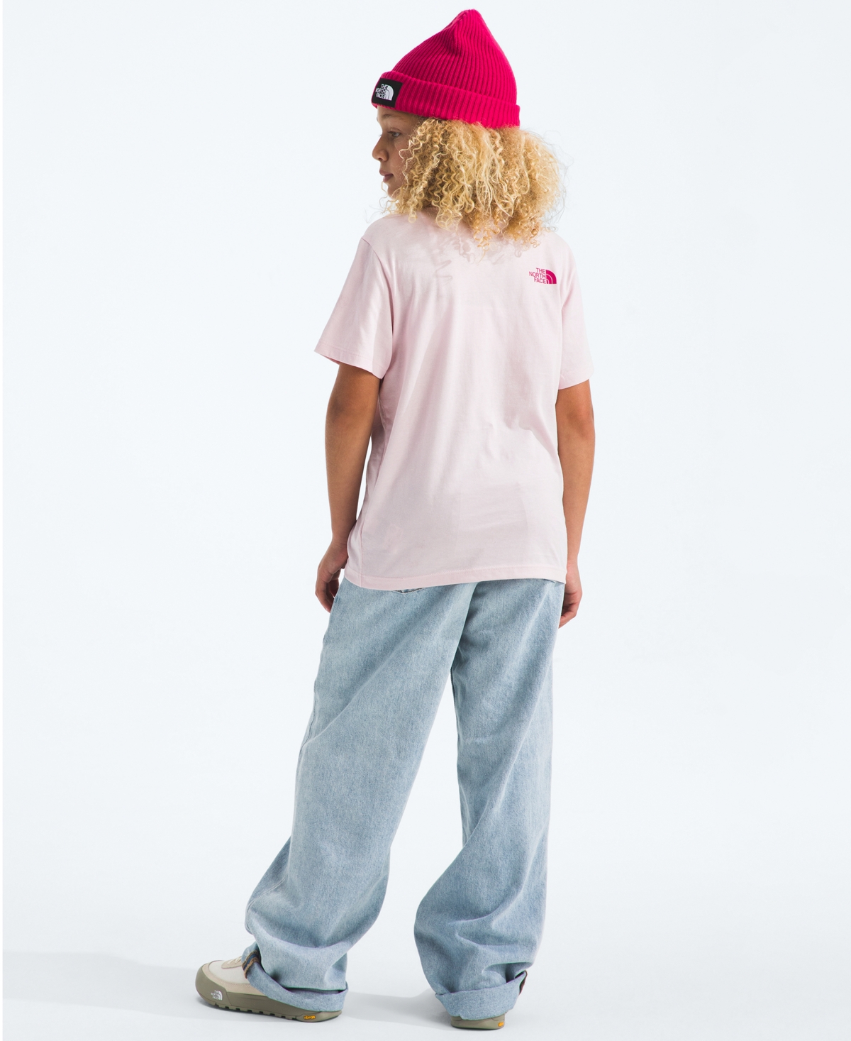 The North Face Boys And Girls 6-16 Evolution Bubble Cloud Short-sleeve T-shirt In Blue