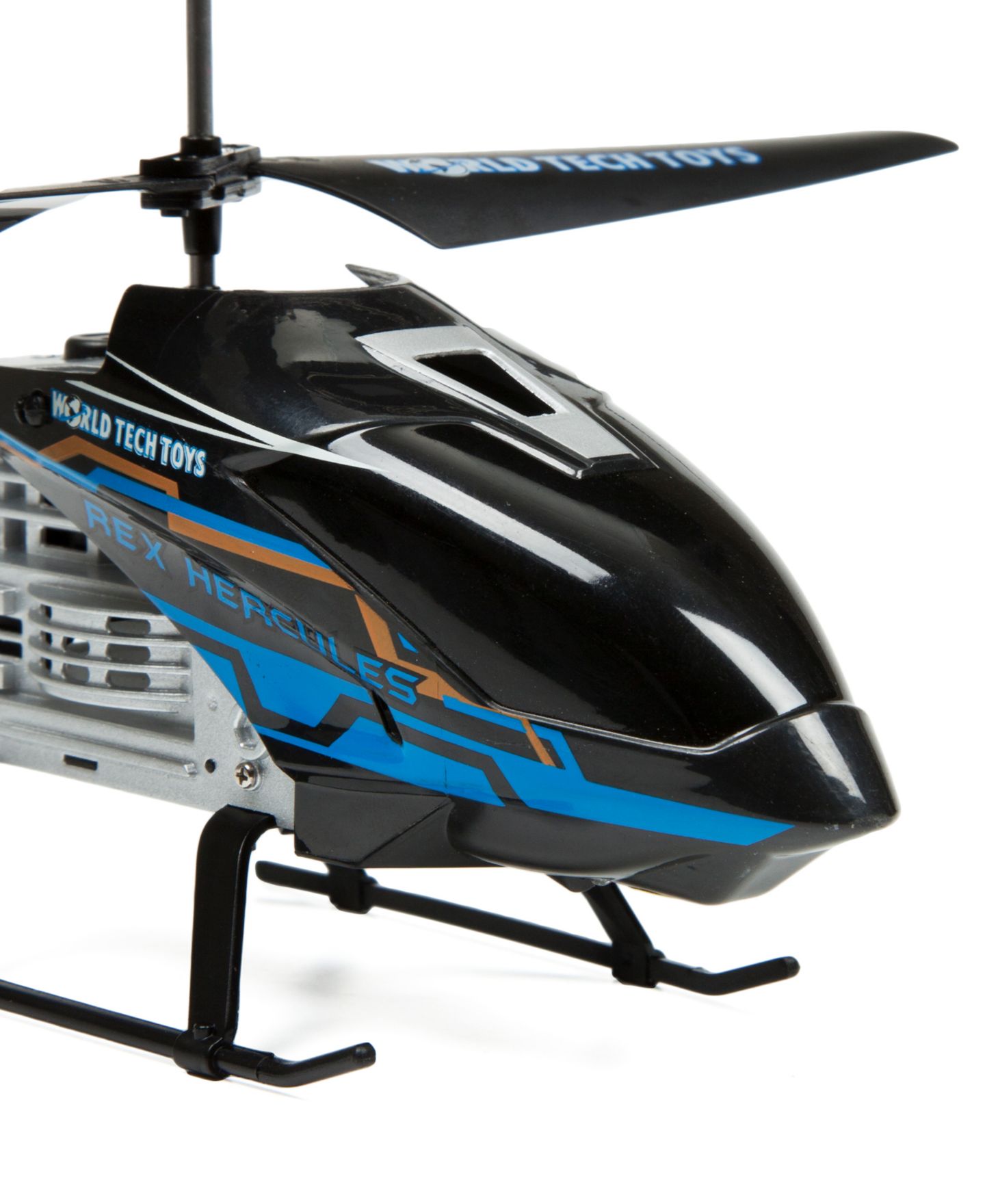 Детская игрушка World Tech Toys Rex Hercules IR Unbreakable Remote Control Helicopter — фото 4
