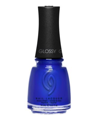 China Glaze Mega Pigment Nail Lacquer, 0.5 fl. oz. - Crushin On Blue