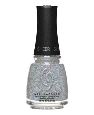 China Glaze Mega Pigment Nail Lacquer, 0.5 fl. oz. - Fairy Dust