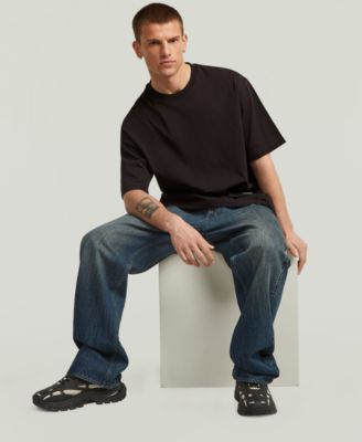 Men's Badge Boxy Crewneck Graphic T-Shirt