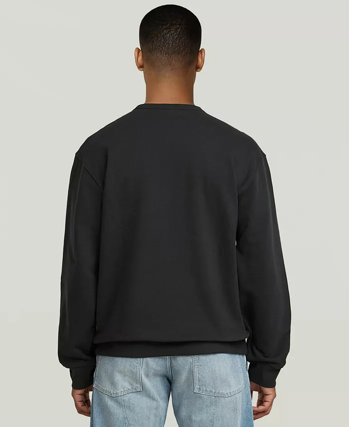 Long-Sleeve Relaxed-Fit Logo Sweatshirt - thumbnail 5