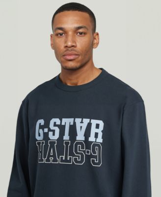 Long-Sleeve Relaxed-Fit Logo Sweatshirt