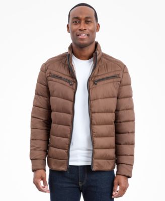 Men's Quilted Full-Zip Puffer Jacket 