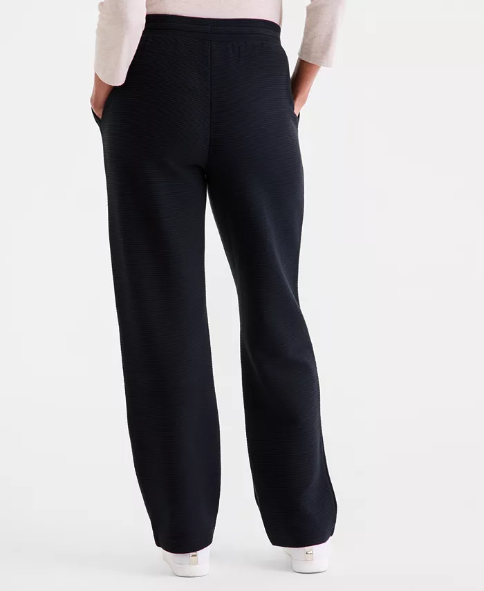 Women's Textured Sweatpants - thumbnail 9