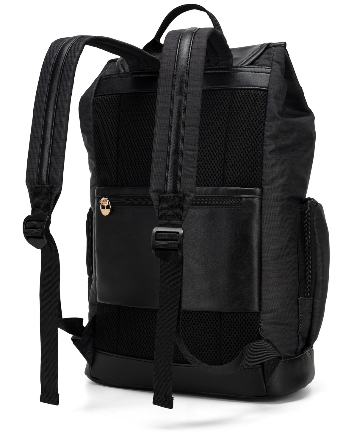 Elle Eleganza 17" Monogram Backpack In Black