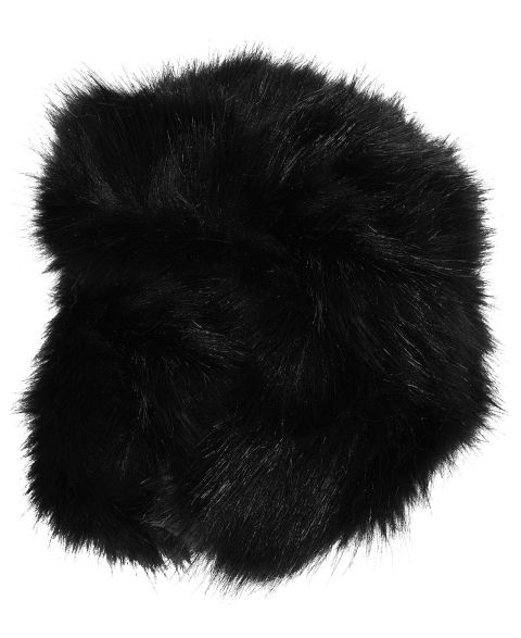 Мужской головной убор Polo Ralph Lauren Faux Fur Trapper Hat, цвет: Чёрный