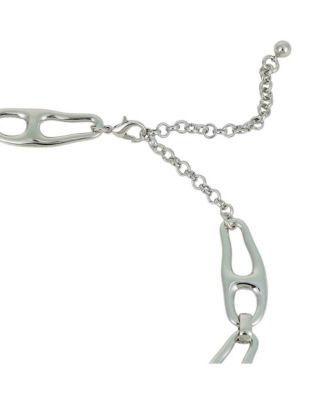 Women's The Pavement-Link Chain Necklace - Chrome Silver