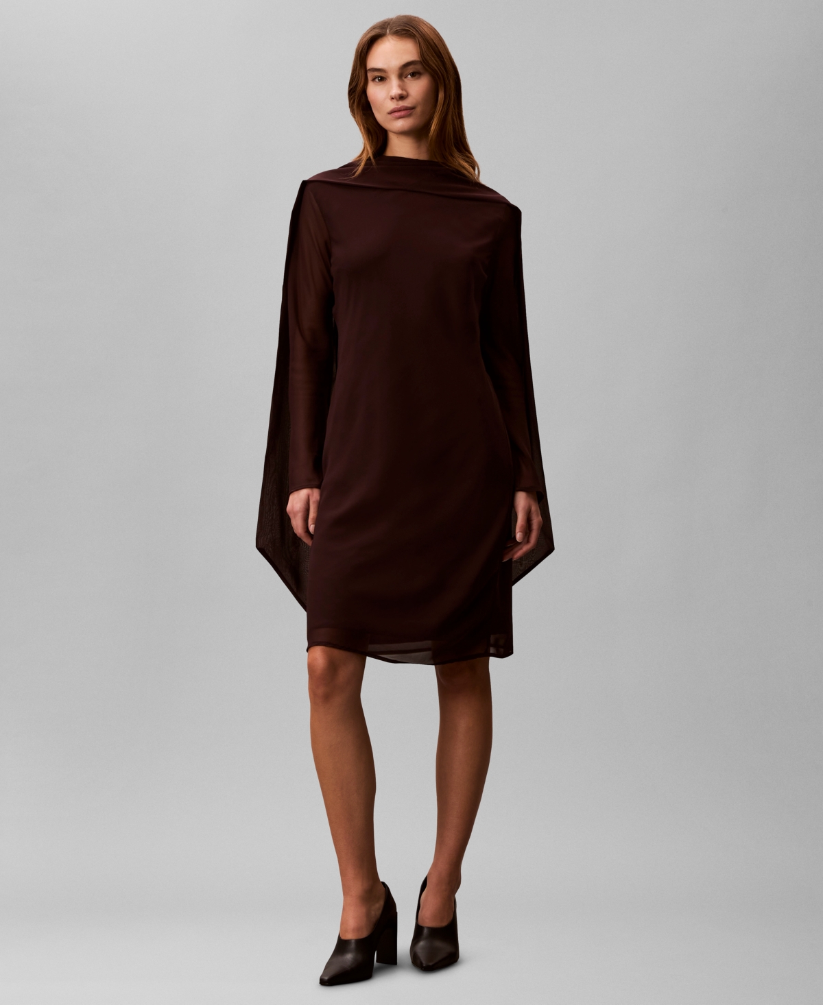 Calvin Klein Women's Long-Sleeve Mini Dress