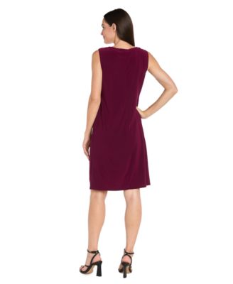 Women's Paisley Printed Jacket and Dress, 2-Piece Set