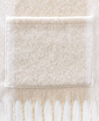 Women's Brushed Blanket Fringe Scarf