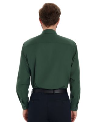 Men's Solid Regular-Fit Dress Shirt, Macy's Exclusive